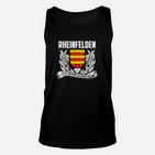 Optimized Product Rheinfelden Stolz Herren Unisex TankTop mit Wappen, Ehrensache Geboren Motiv