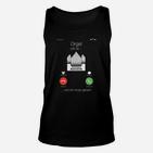 Orgel-Enthusiasten Unisex TankTop mit Orgel ruft an... Anruf-Design