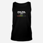 Papa 2020 Ladebalken Herren Unisex TankTop, Witziges Unisex TankTop für werdende Väter