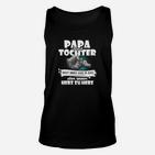 Papa und Tochter Herz-zu-Herz Unisex TankTop, Familienbande Design