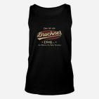 Personalisiertes Bruckner Unisex TankTop, Einzigartiger Spruch für Fans