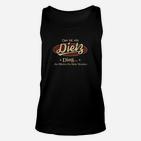 Personalisiertes Dietz Unisex TankTop: Einzigartiger Slogan für Individualität