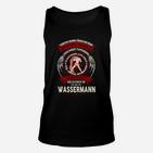 Personalisiertes Feuerwehr-Unisex TankTop Sternzeichen Wassermann Motiv