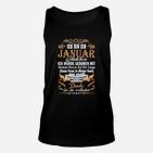 Personalisiertes Januar Mädchen Unisex TankTop mit Spruch