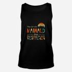 Personalisiertes Maiwald Ding Unisex TankTop, Sonnenuntergang Design Tee