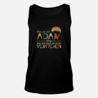 Personalisiertes Name Unisex TankTop Adam Ding – Lustiges Motiv für Individualisten