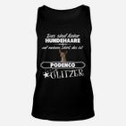 Podenco Glitzer Unisex TankTop, Lustiges Hundespruch Tee