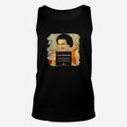 Retro Fernsehcharakter Unisex TankTop mit ikonischem Zitat, Nostalgie Tee