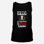 Schorle-König Lustiges Unisex TankTop mit Spruch, Herren Illustrations-Tee