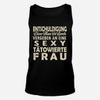 Schuldigung Sexy Tätowierte Frau Super-Unisex TankTop für Männer