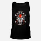 Schwarz Deutschland-Chile Freund­schafts-Unisex TankTop, Wappen-Design