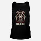 Schwarzes Unisex TankTop für Herren Gutes Herz - Perfekt Sein - Krebs, Western-Stil