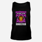 Schwarzes Unisex TankTop mit Hombrechtikon Slogan, Lokalstolz Design