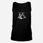 Schwarzes Unisex TankTop Mystischer Drachenflügel & Runen, Stilvolles Design