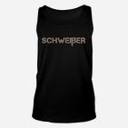 Schweißer Camouflage Text Design Schwarzes Unisex TankTop für Handwerker