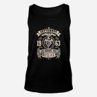 September 1963 Legenden Geburtstag Unisex TankTop, Retro Vintage Design