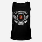 Spanien-Liebhaber Lustiges Unisex TankTop Ich brauche keine Therapie