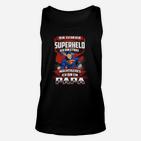 Superheld Papa Unisex TankTop, Cooles Unisex TankTop für Vatertag