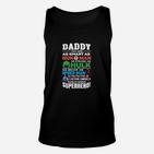 Superhelden Super-Daddy Unisex TankTop, Inspirierend für Väter