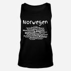 Tag Cloud Norwegische Meeresfische TankTop