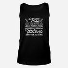 Tätowierte Mutter Unisex TankTop, Schwarzes Tee für Besondere Mütter