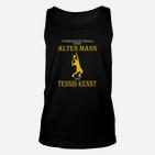 Tennis Kenner Alter Mann Unisex TankTop, Lustiges Herren Unisex TankTop