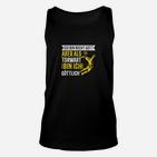 Torwart Göttlich Spruch Unisex TankTop, Fußballtorwart Motiv Tee