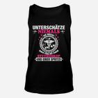 Unterschüchze Niemals Krankensschweder TankTop