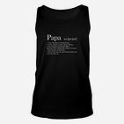 Vatertag Geburtstag Papa T- TankTop