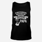 Vatertag Unisex TankTop Wichtiger Titel Papa, Lustig mit Motorrad-Design