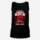 Verrückter Koch Unisex TankTop, Humorvolles Tee für Küchenchefs