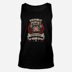 Vintage 1961 Geburtsjahr Herren Unisex TankTop, Retro Design