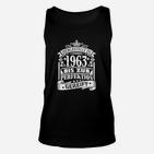 Vintage 1963 Perfektion Unisex TankTop, Retro Geburtstags Design