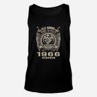 Vintage 1966 Geburtsjahr Unisex TankTop, Retro Look für Herren