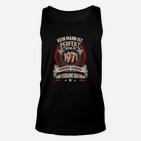 Vintage 1977 Herren Unisex TankTop - Perfekt Geborene, Schwarzes Retro-Unisex TankTop