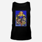 Vintage Superhelden-Comic-Print Unisex TankTop, Retro Design für Fans