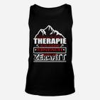 Wanderlust Bergliebhaber Unisex TankTop mit Zermatt Spruch