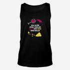 Wein & Käse Alter Spruch Unisex TankTop, Lustiges Geburtstags-Outfit