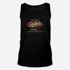 Zeller Ding Schwarzes Unisex TankTop, Lustiges Motivspruch Tee