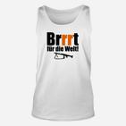 Brrrt für die Welt Unisex TankTop, Grafik Tee für Umweltbewusste