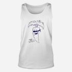 Cool Summer Vibes Illustration Herren Unisex TankTop, Sommer-Design Tee