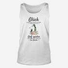 Golfspieler Glücksgefühl Unisex TankTop, Lustiges Weißes Tee mit Golfmotiv