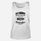 Herren Unisex TankTop: Beste Schweizer Männer Spruch, Einzigartiges Design