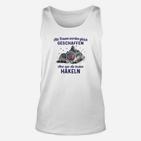 Humorvolles Frauen Häkel-Unisex TankTop – Beste Häklerinnen Motiv