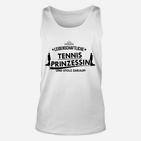 Leidenschaftliche Tennis Prinzessin TankTop