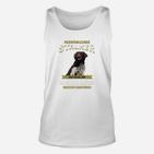 Lustiges Hunde-Unisex TankTop Persönlicher Stalker, Witziges Haustier-Unisex TankTop