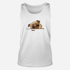 Lustiges Mops-Welpen Unisex TankTop für Tierfreunde