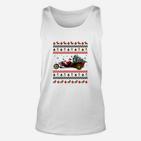 Motorrad Weihnachtspullover Herren Unisex TankTop, Lustiges Design