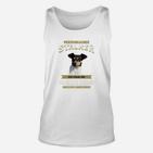 Personalisiertes Hundemotiv Unisex TankTop Persönlicher Stalker, Lustiges Haustier-Unisex TankTop