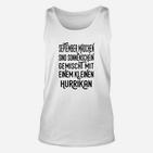 September Mädchen Unisex TankTop: Sonnenschein & Hurrikan Design